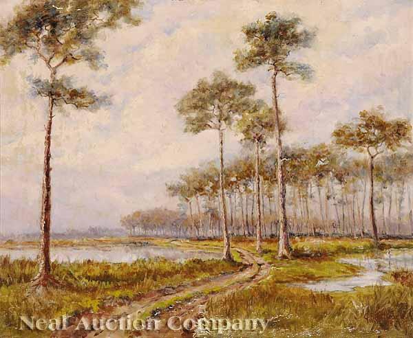 Appraisal: George Frederick Castleden American New Orleans - Pines of St