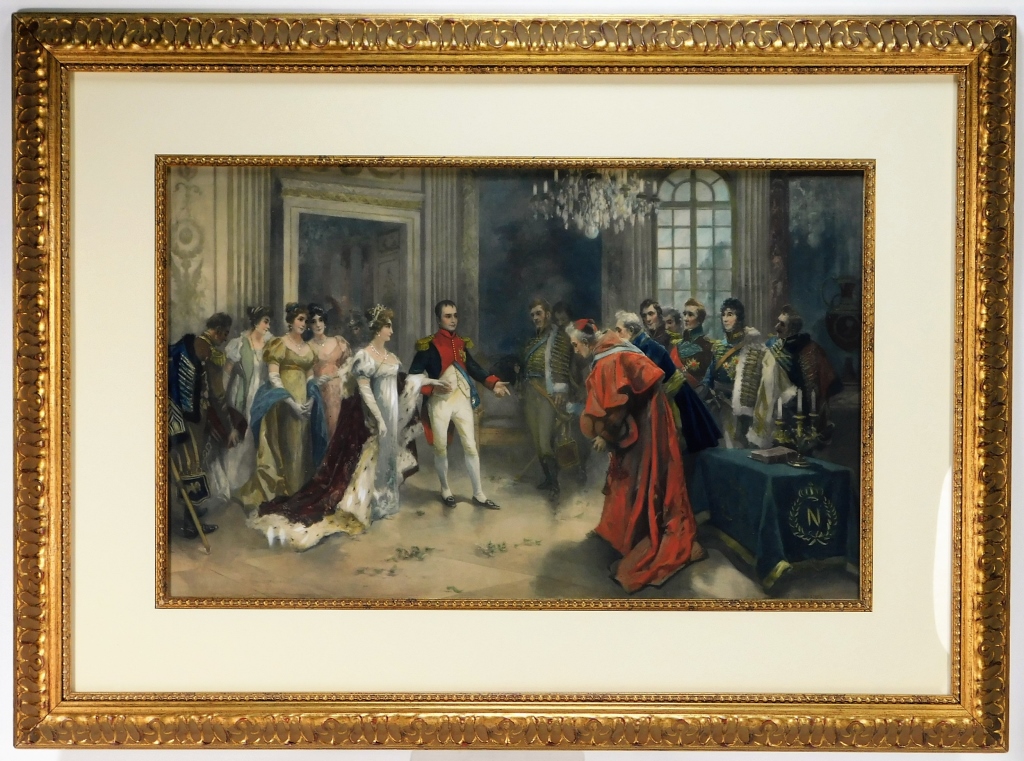 Appraisal: VINCENTE DE GARCIA PAREDES NAPOLEONIC PAINTING Spain - History painting