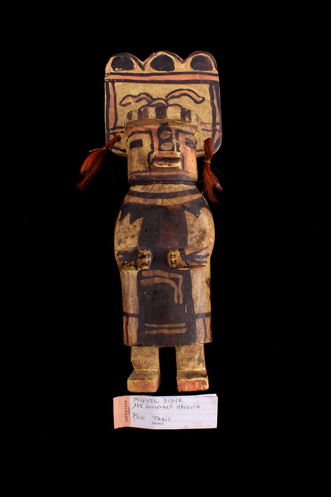 Appraisal: Hopi Polychrome Cottonwood Kachina Doll c 's Featured in this