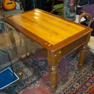 Appraisal: SMALL VICTORIAN PINE TABLE