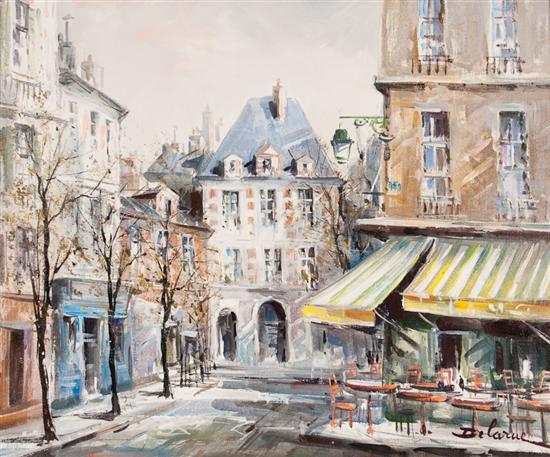 Appraisal: Delarue th century Entree de la Place des Vosges Paris