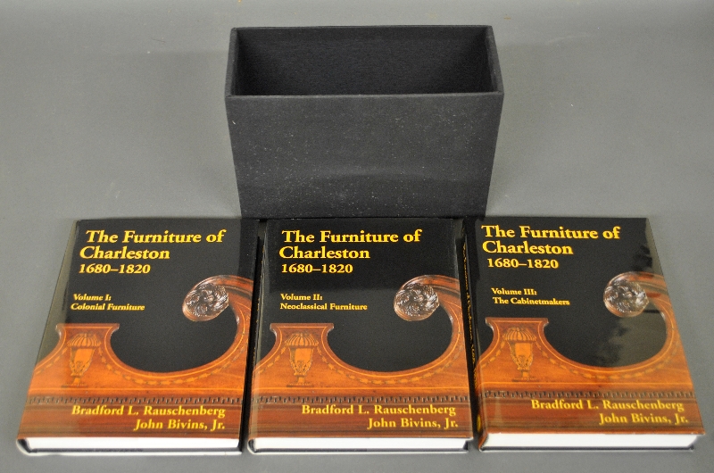 Appraisal: - Book three vol set Rauschenberg Bivins Furniture of Charlestown