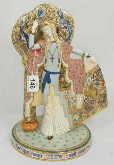 Appraisal: Minton Figure Guinevere the Tree of Life MN height cm