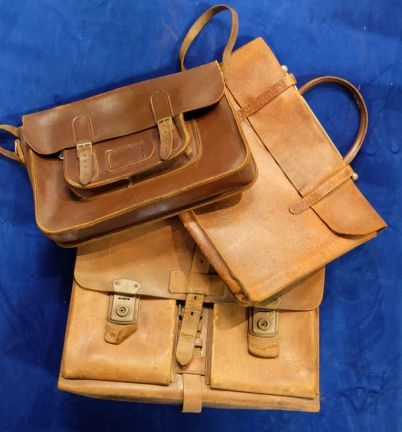 Appraisal: A Collection of Leather Satchels