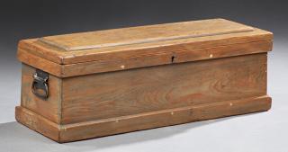 Appraisal: Cypress Carpenter's Tool Chest th c probably Louisiana the interior