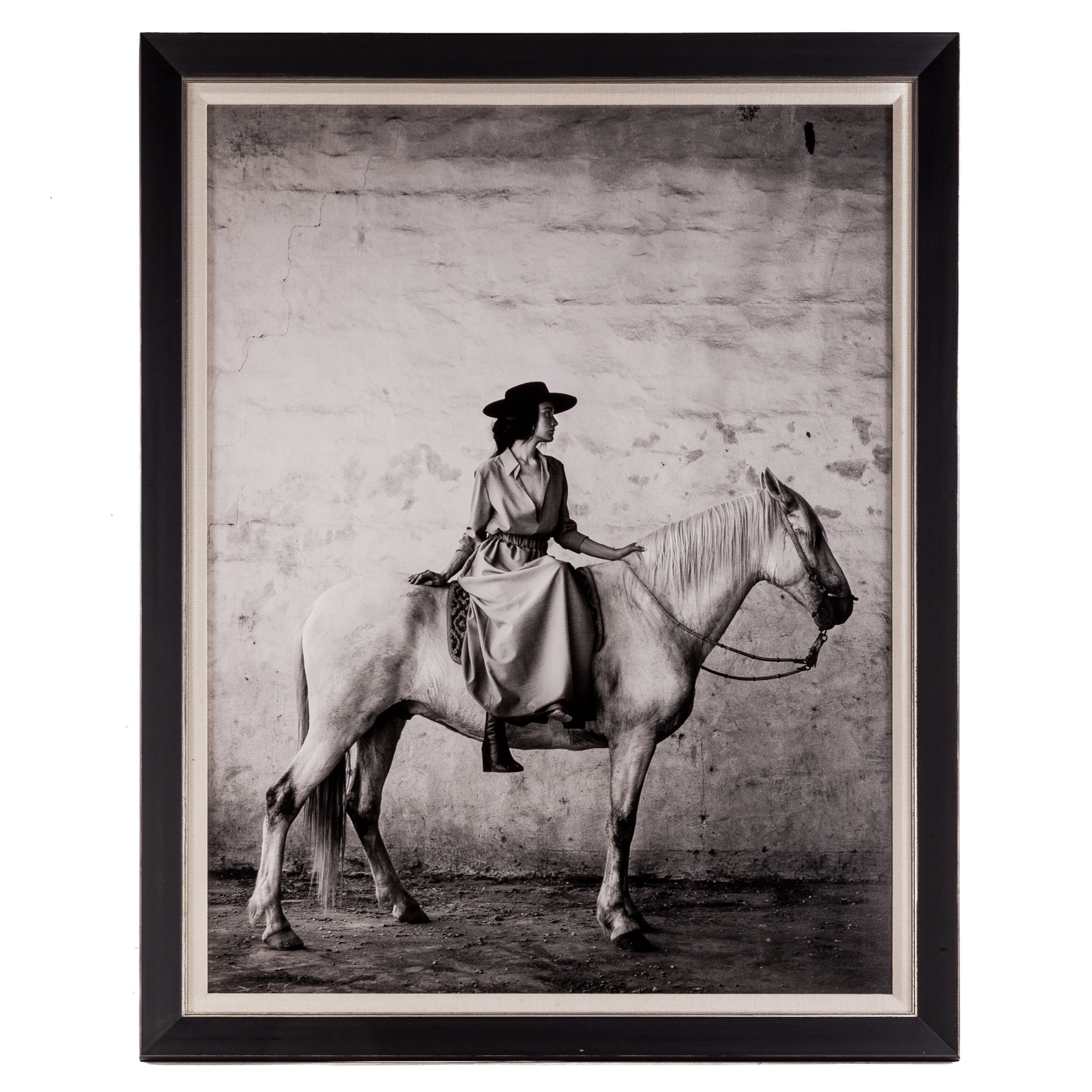 Appraisal: ANNE MENKE HORSE IN ARGENTINA PHOTOGRAPH German American b Fine