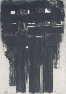 Appraisal: Pierre Soulages French b Etching Signed in the plate Image