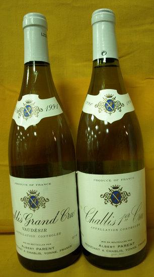 Appraisal: Chablis Parent bottlesChablis grand cru Parent bottles bottles in total