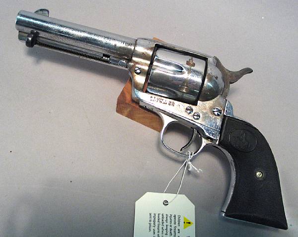 Appraisal: A Colt single action army revolver Serial no for -