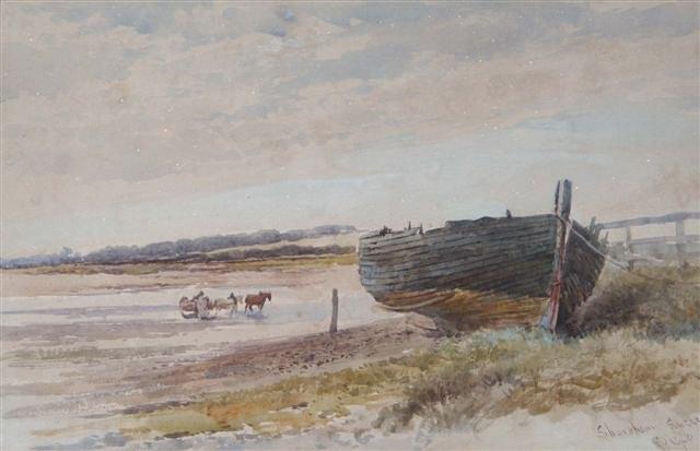 Appraisal: CHARLES ROWBOTHAM - - 'Shoreham Sussex' signed with monogram titled