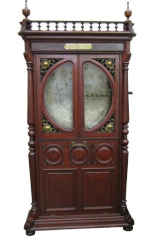 Appraisal: Regina Orchestral cabinet model music box Style circa late 's