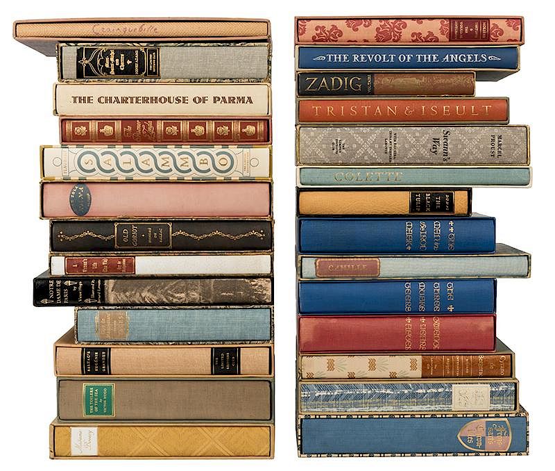 Appraisal: Lot of Volumes of French Literature by The Limited Editions