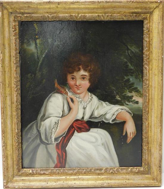 Appraisal: Late th early th C American School unsigned oil on