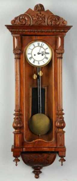 Appraisal: Time and Strike Wall Clock Description Working Includes two weights