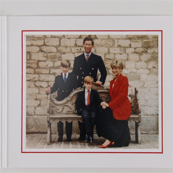 Appraisal: Royal Christmas Card from Charles and Diana Receipt from History