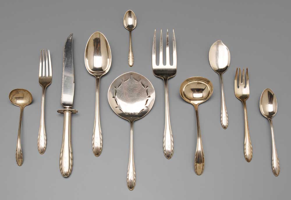 Appraisal: Gorham Lyric Sterling Flatware American th century pieces marks for