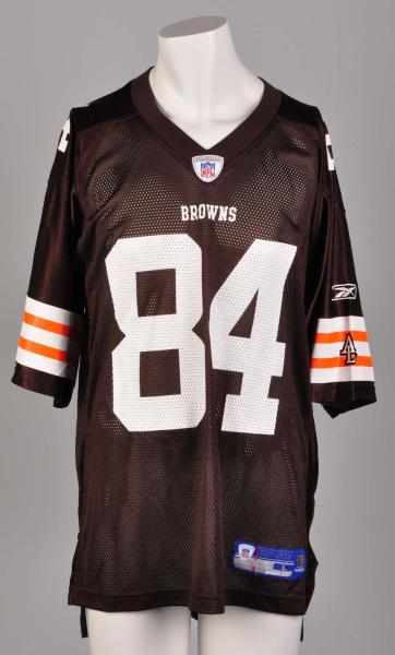 Appraisal: NFL Cleveland Browns No Joe Jurevicius Jersey Description Signed Joe