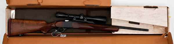 Appraisal: Ruger No Single Shot Rifle with Weaver Scope x cal