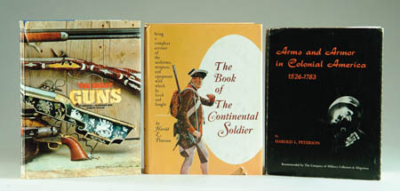 Appraisal: MISCELLANEOUS BOOKS PRIMARILY RELATING TO FIREARMS AND MILITARIA Includes Thoughts