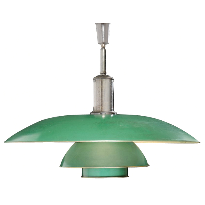 Appraisal: Extra-Large Poul Henningsen Pendant hanging light by Louis Poulsen Denmark