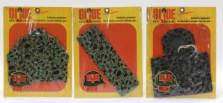 Appraisal: Hasbro G I Joe Action Marine Equipment Cards UNITED STATES