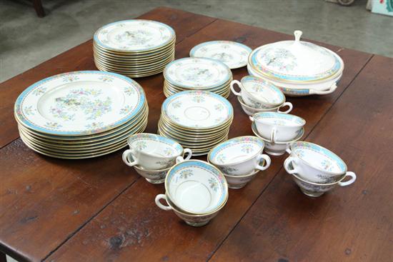 Appraisal: SMALL SET OF LENNOX CHINA In the Blue Tree pattern