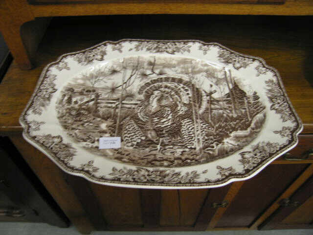 Appraisal: Wedgwood Ironstone Turkey Platter His Majesty huge