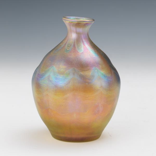 Appraisal: TIFFANY STUDIOS FAVRILE GLASS VASE CA EARLY TH CENTURY x