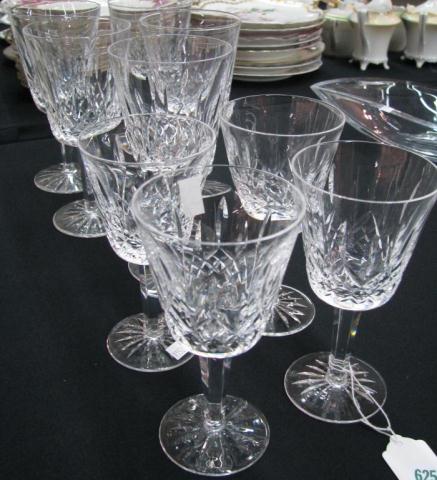 Appraisal: Group of Waterford Lismore Stemware including four white wines and