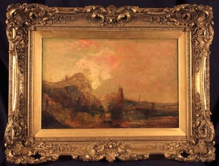 Appraisal: FOLLOWER OF JOSEPH MALLORD WILLIAM TURNER RA - BRITISH Oil