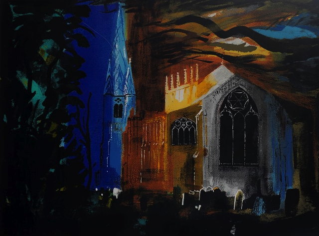 Appraisal: John Piper British - Long Sutton Levinson signed and numbered