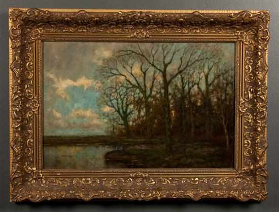 Appraisal: Manner of Barbizon School early th century Landscape with Trees