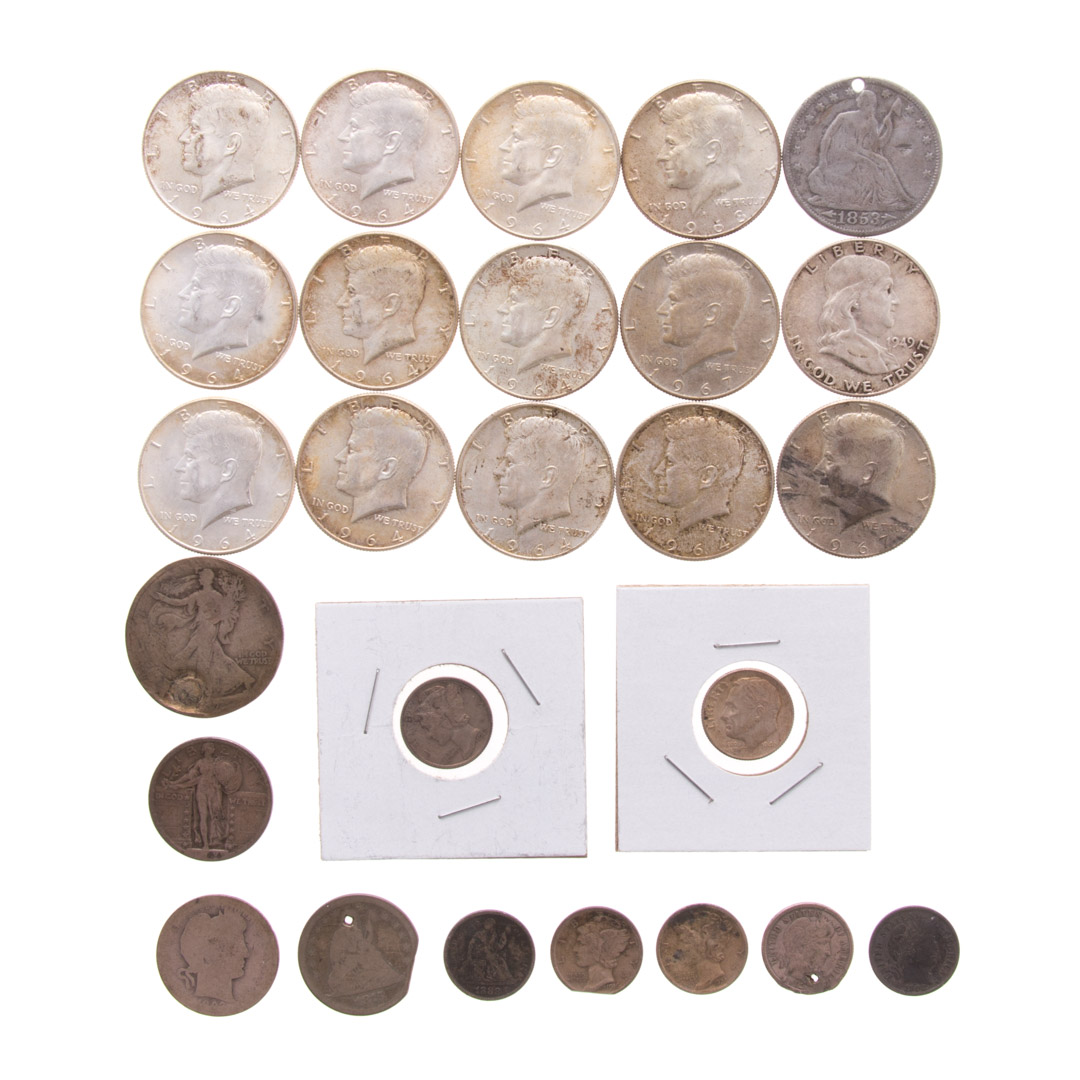 Appraisal: US US Silver Coins Silver Halves - Silver Halves -S