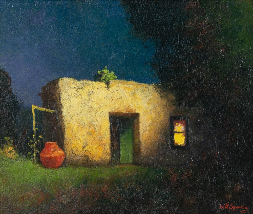 Appraisal: WILL SPARKS - AUTUMN EVENING-ARIZONA oil on canvas signed lower