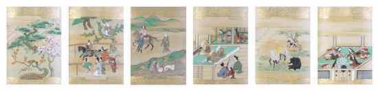 Appraisal: A Japanese Album of Sixty Paintings Edo period th century