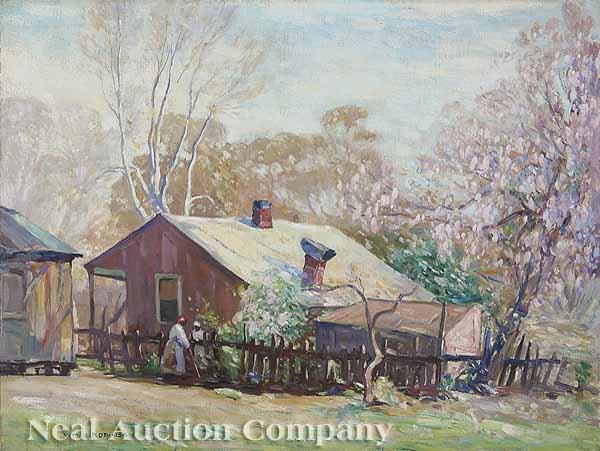 Appraisal: William S Robinson American Mississippi - Springtime in the South