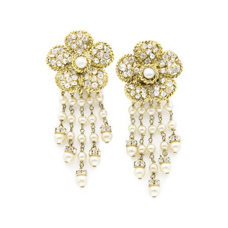 Appraisal: Chanel Dangling Earrings Estimate -