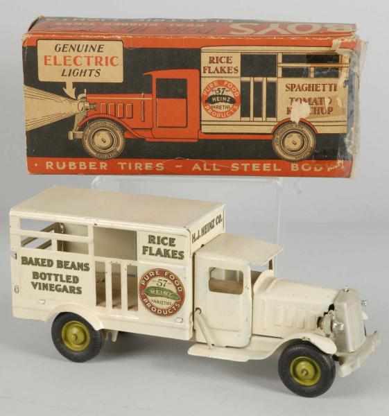 Appraisal: Pressed Steel Metalcraft Heinz Pickle Truck Description Truck appears to