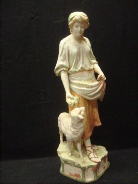 Appraisal: ROYAL DUX Porcelain Figure Dimensions h