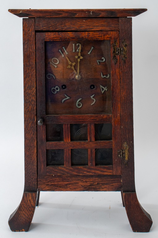 Appraisal: NEW HAVEN SAN PEDRO MISSION MANTEL CLOCK New Haven San