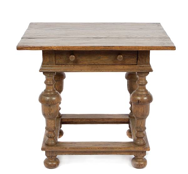 Appraisal: A Spanish Colonial style console table height in width in