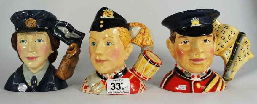 Appraisal: Royal Doulton Intermediate Character Jugs North Staffordshire Drummer Boy D