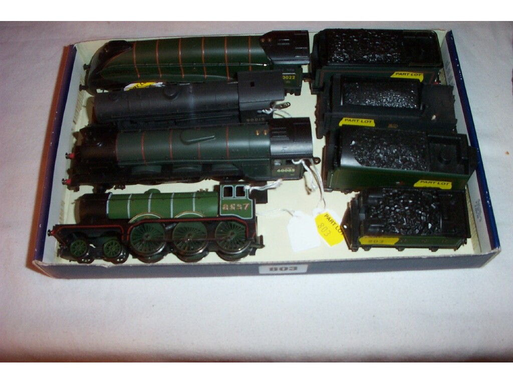 Appraisal: Hornby class A Mallard Hornby class A Manna Hornby class