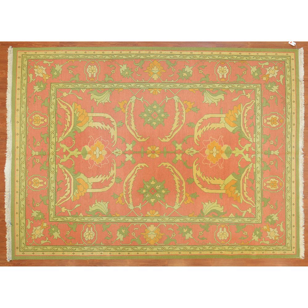 Appraisal: Soumak Rug India x Fourth quarter- th century hand-woven wool