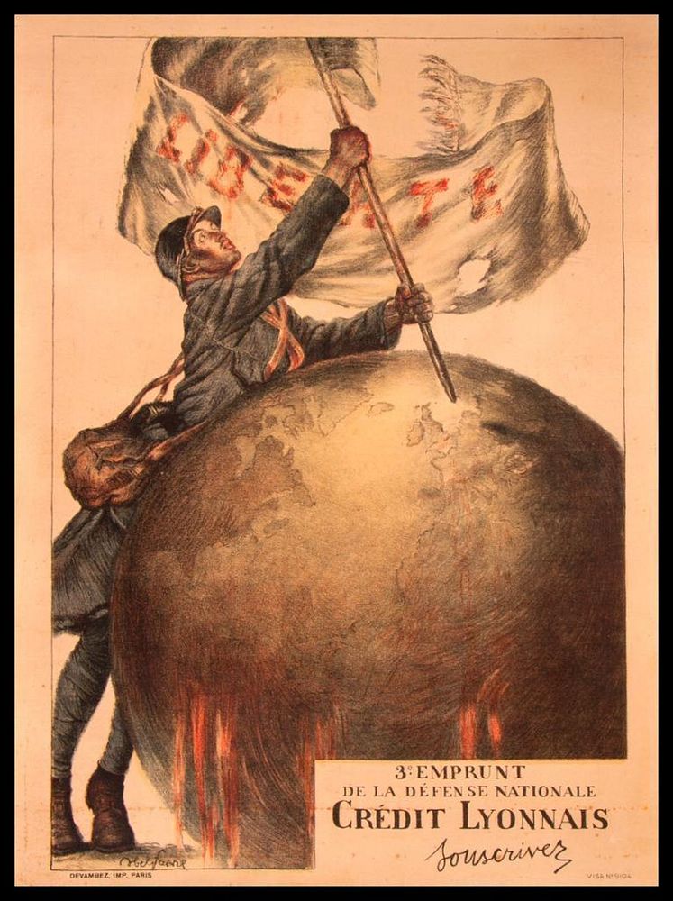 Appraisal: Abel Jules FAIVRE - Vintage World War I Poster rd