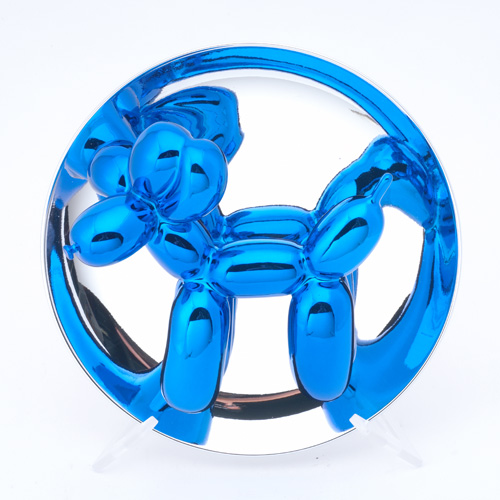 Appraisal: Jeff Koons American b Balloon Dog Blue Metallized porcelain Numbered