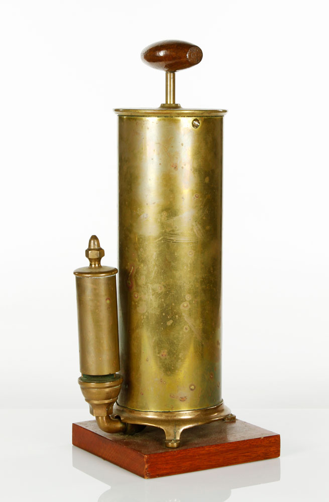 Appraisal: - Ship's Brass Air Whistle Ship's brass air whistle on