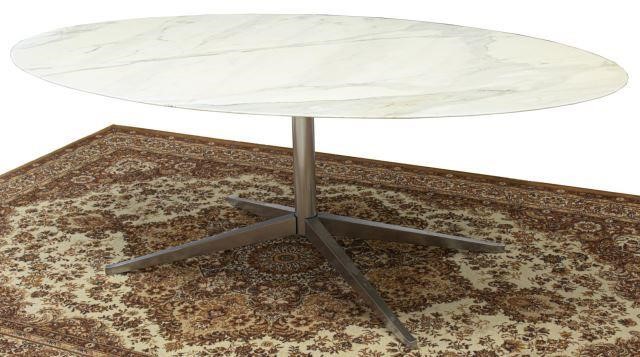 Appraisal: Mid-century modern table designed by Florence Knoll American - for