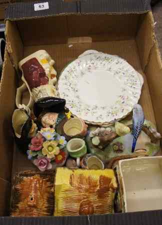 Appraisal: A collection of pottery to include Cottage ware Character and