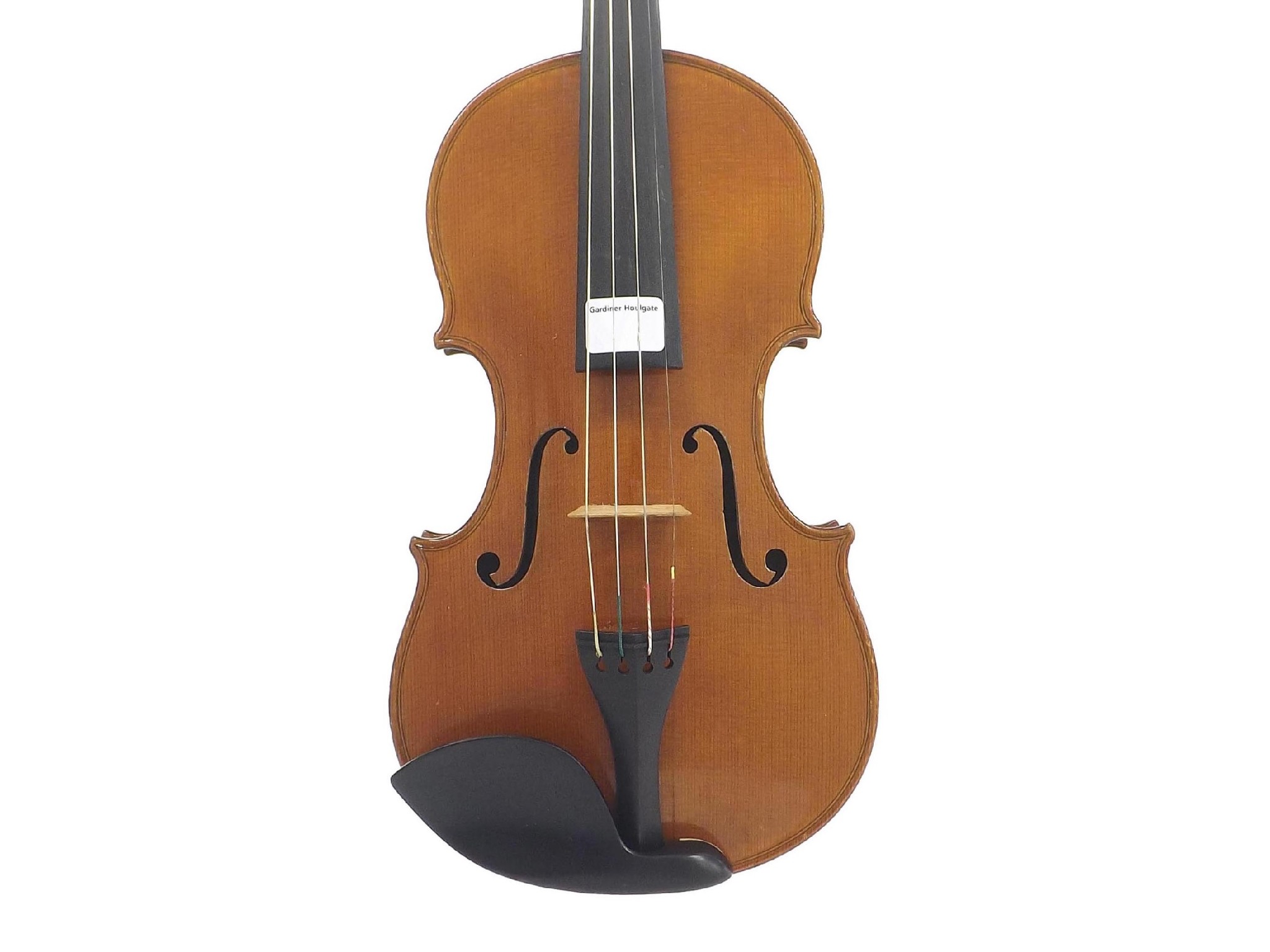 Appraisal: Czechoslovakian violin labelled Carolus Joseph Dvorak Fecit Pragae Anno the